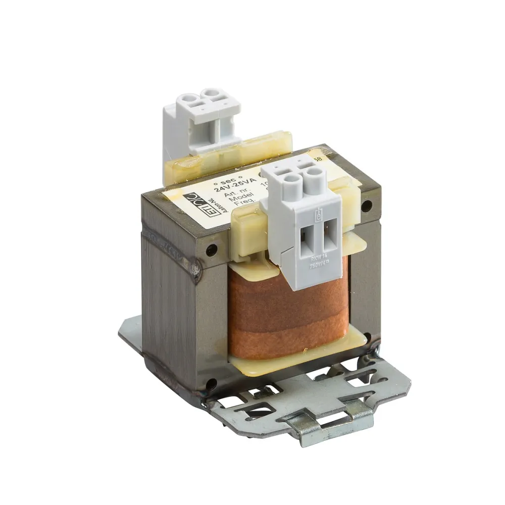 10471 - 230/24V-25VA CT118NN DIN TS-35 rail bevestiging