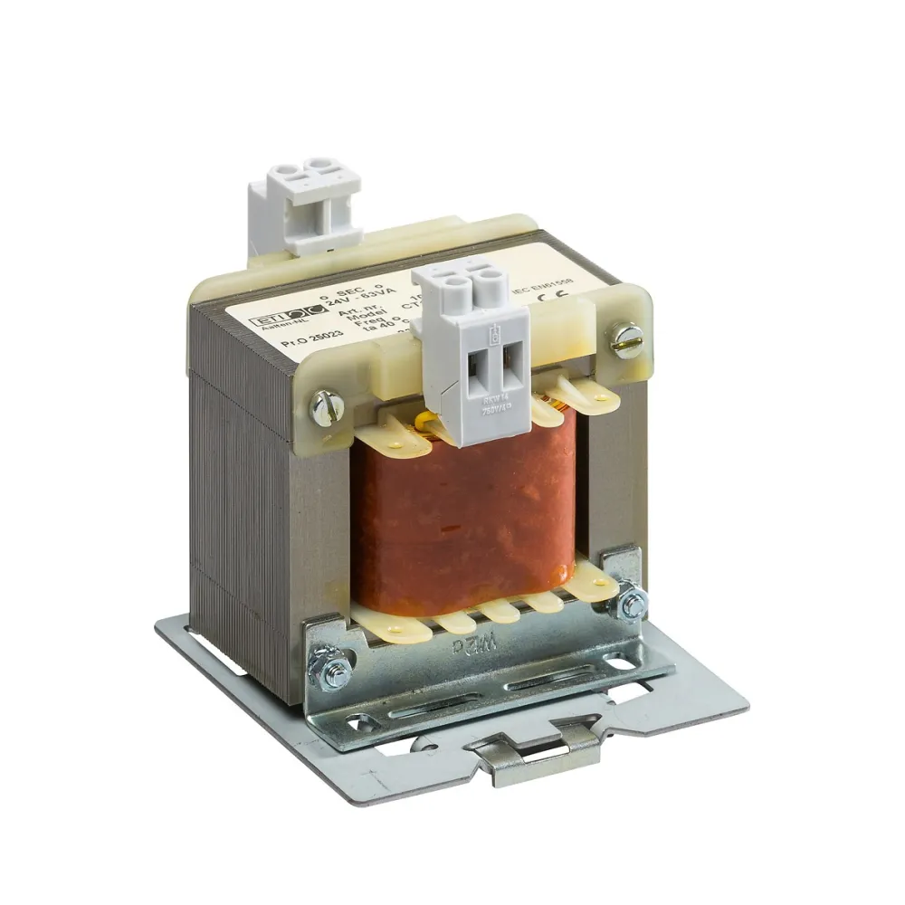 10472 - 230/24V-63VA CT126NN DIN TS-35 rail bevestiging