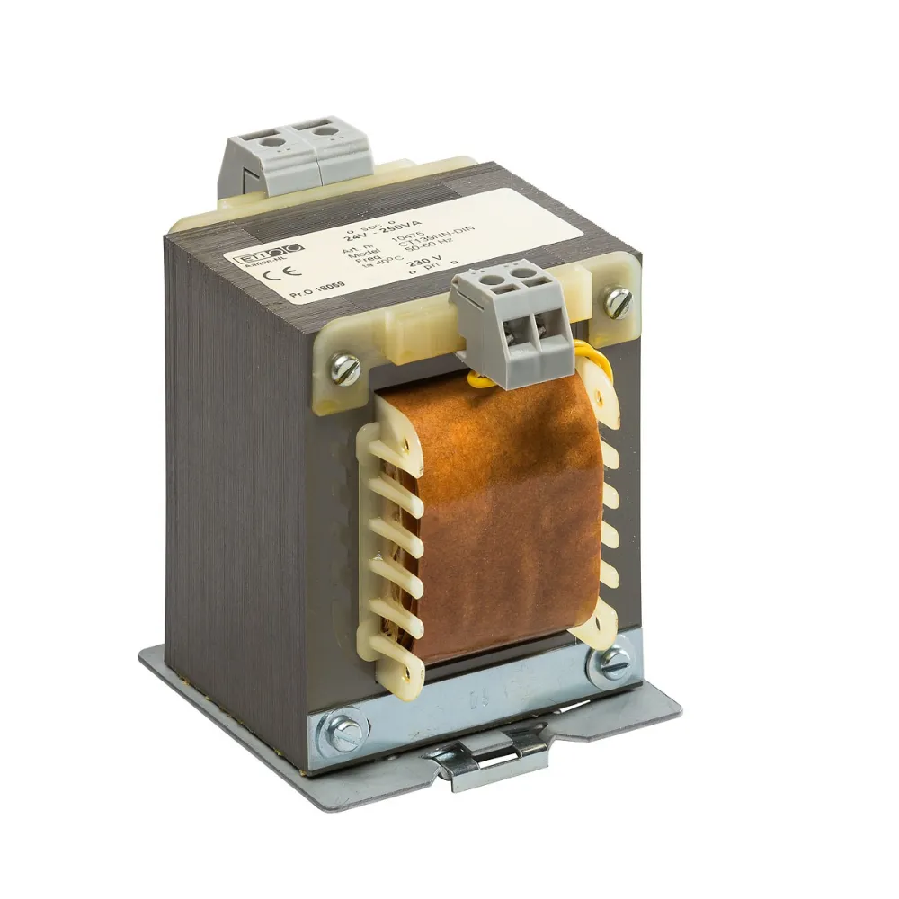 10475 - 230/24V-250VA CT139NN DIN TS-35 rail bevestiging